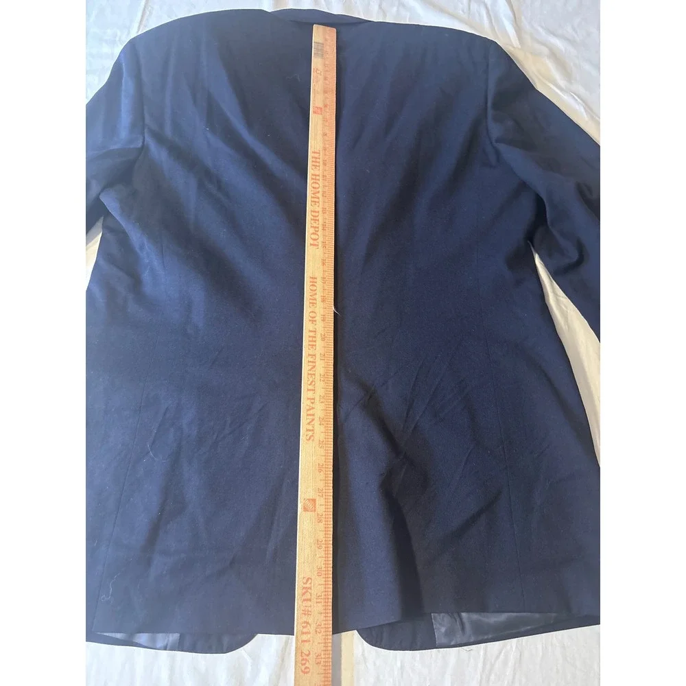 Polo Ralph Lauren Blazer Mens 42L Navy Blue  Gold‎ Crest Buttons USA